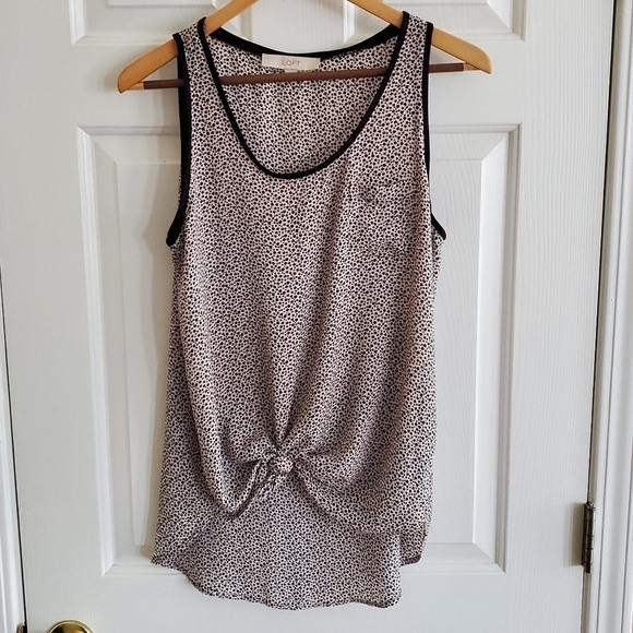 Ann Taylor LOFT Animal Print Tank Sleeveless Blouse - Picture 1 of 5